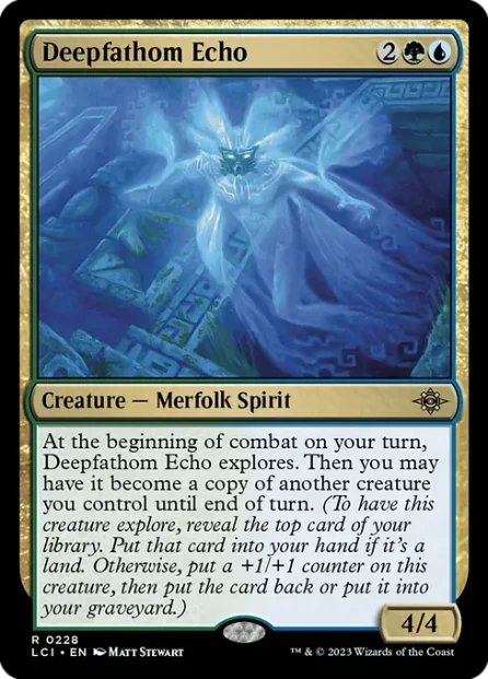 Deepfathom Echo, The Lost Caverns of Ixalan — Magic: The Gathering card