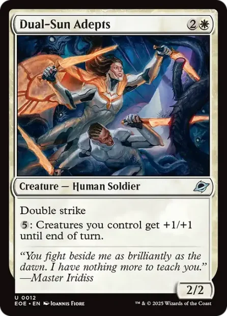Dual-Sun Adepts, Edge of Eternities — Magic: The Gathering card