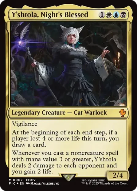 Y'shtola, Night's Blessed, Final Fantasy Commander — Magic: The Gathering card