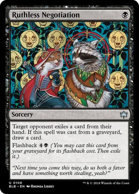 Ruthless Negotiation, Bloomburrow — Magic: The Gathering card