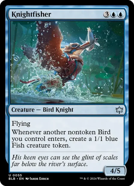 Knightfisher, Bloomburrow — Magic: The Gathering card
