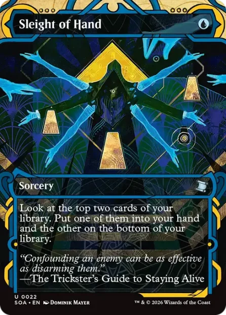 Sleight of Hand, Secrets of Strixhaven Mystical Archive — Magic: The Gathering card