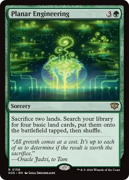 Planar Engineering, Secrets of Strixhaven — Magic: The Gathering card