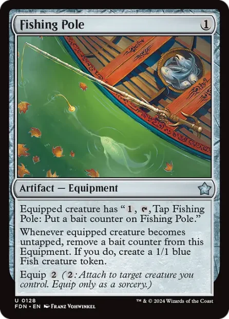 Fishing Pole, Foundations — Magic: The Gathering card