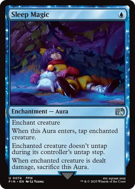 Sleep Magic, Final Fantasy — Magic: The Gathering card