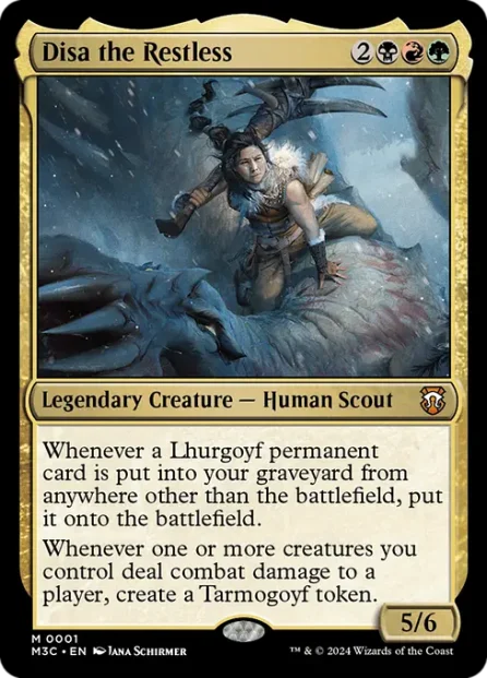 Disa the Restless, Modern Horizons 3 Commander — Magic: The Gathering card