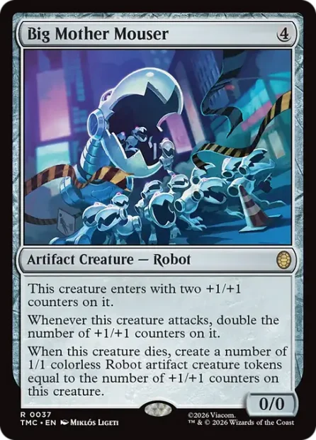 Big Mother Mouser, Teenage Mutant Ninja Turtles Eternal — Magic: The Gathering card