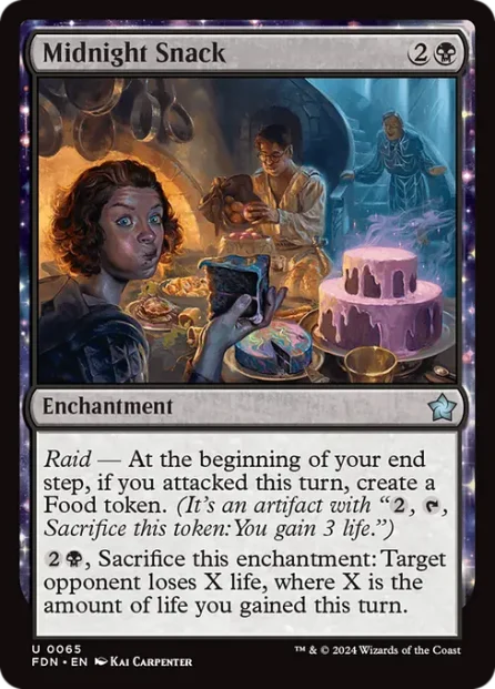 Midnight Snack, Foundations — Magic: The Gathering card