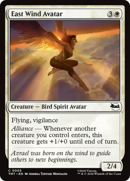 East Wind Avatar, Teenage Mutant Ninja Turtles — Magic: The Gathering card