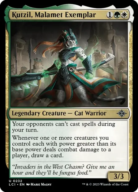 Kutzil, Malamet Exemplar, The Lost Caverns of Ixalan — Magic: The Gathering card