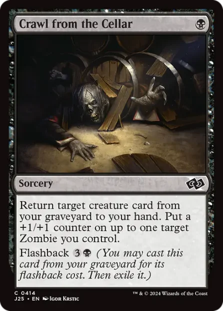 Crawl from the Cellar, Foundations Jumpstart — Magic: The Gathering card