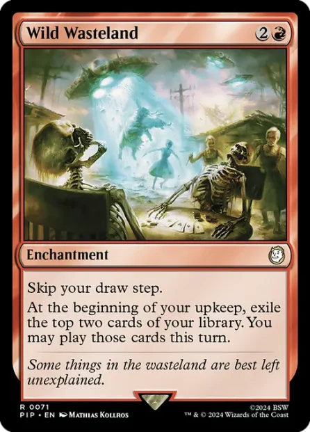 Wild Wasteland, Fallout — Magic: The Gathering card