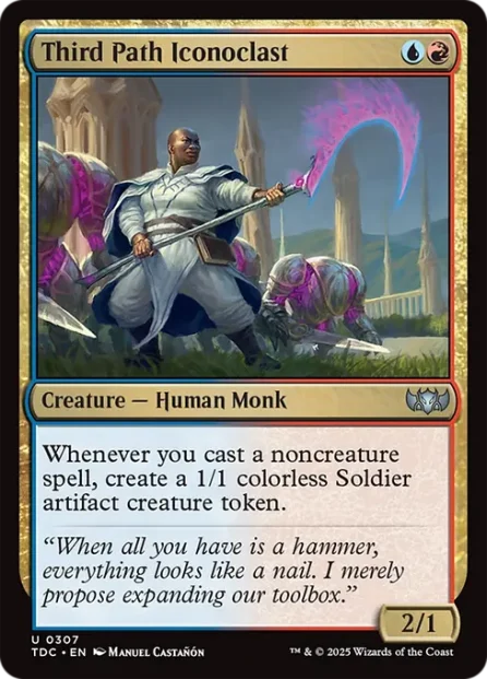 Third Path Iconoclast, Tarkir: Dragonstorm Commander — Magic: The Gathering card