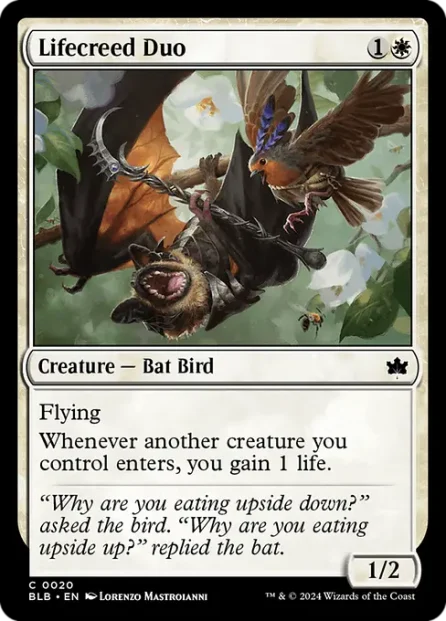 Lifecreed Duo, Bloomburrow — Magic: The Gathering card