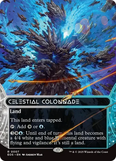 Celestial Colonnade, Edge of Eternities: Stellar Sights — Magic: The Gathering card