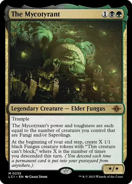 The Mycotyrant, The Lost Caverns of Ixalan — Magic: The Gathering card