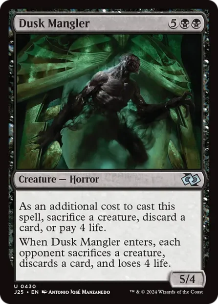 Dusk Mangler, Foundations Jumpstart — Magic: The Gathering card