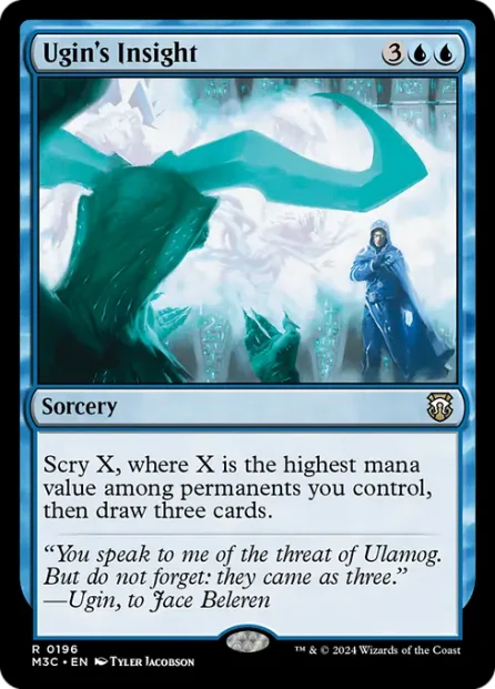 Ugin's Insight, Modern Horizons 3 Commander — Magic: The Gathering card