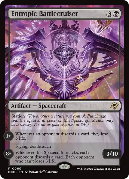 Entropic Battlecruiser, Edge of Eternities — Magic: The Gathering card