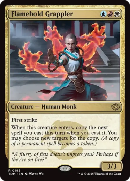 Flamehold Grappler, Tarkir: Dragonstorm — Magic: The Gathering card
