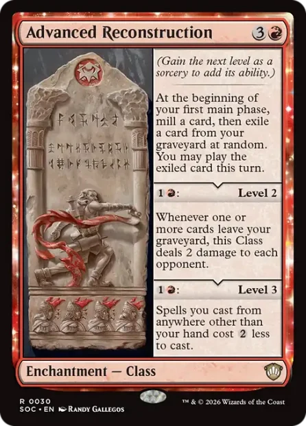 Advanced Reconstruction, Secrets of Strixhaven Commander — Magic: The Gathering card