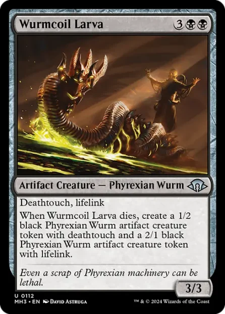 Wurmcoil Larva, Modern Horizons 3 — Magic: The Gathering card
