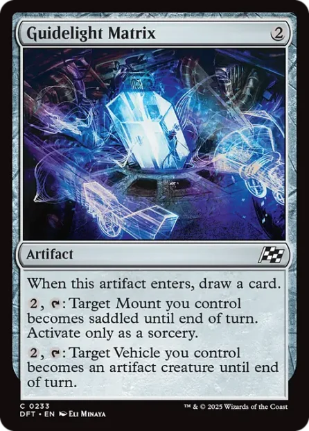 Guidelight Matrix, Aetherdrift — Magic: The Gathering card