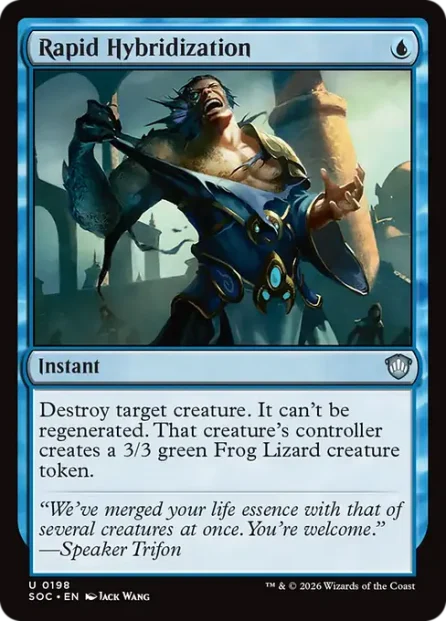 Rapid Hybridization, Secrets of Strixhaven Commander — Magic: The Gathering card