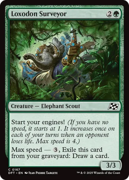 Loxodon Surveyor, Aetherdrift — Magic: The Gathering card