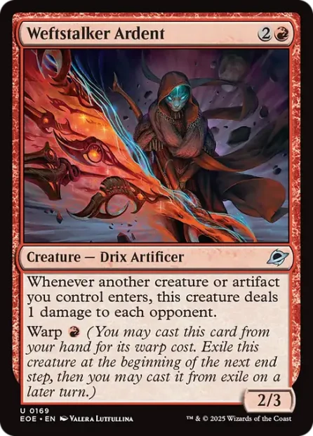 Weftstalker Ardent, Edge of Eternities — Magic: The Gathering card