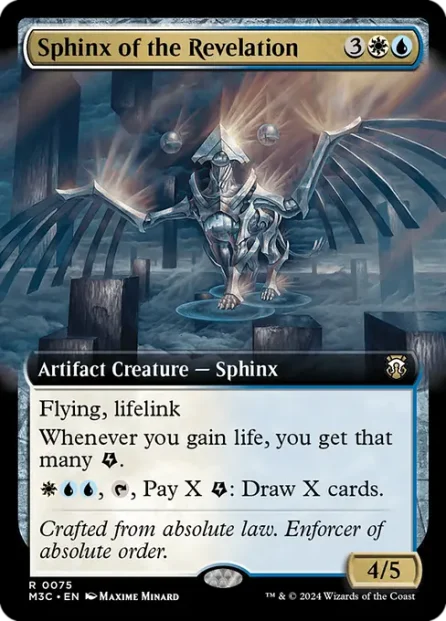 Sphinx of the Revelation, Modern Horizons 3 Commander — Magic: The Gathering card