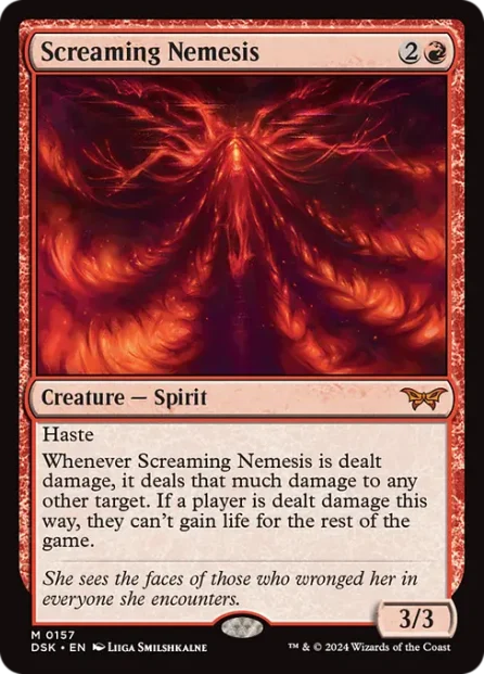 Screaming Nemesis, Duskmourn: House of Horror — Magic: The Gathering card