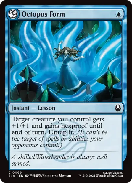 Octopus Form, Avatar: The Last Airbender — Magic: The Gathering card