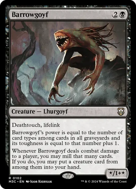 Barrowgoyf, Modern Horizons 3 Commander — Magic: The Gathering card