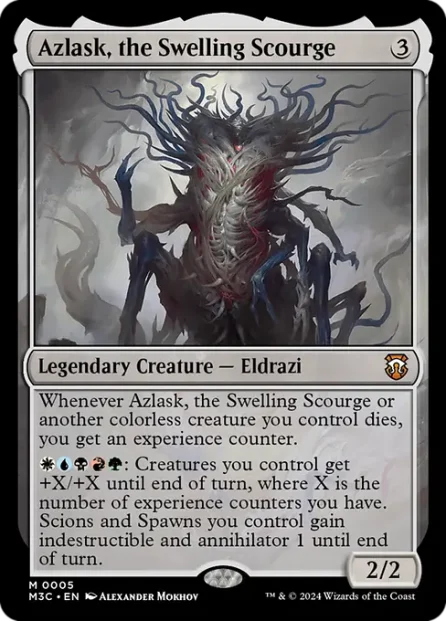 Azlask, the Swelling Scourge, Modern Horizons 3 Commander — Magic: The Gathering card