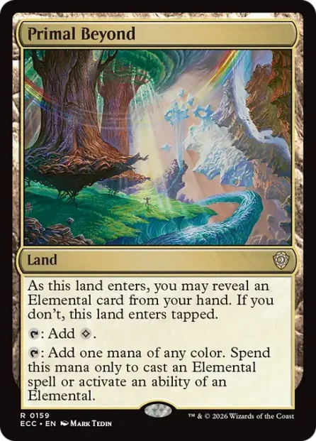 Primal Beyond, Lorwyn Eclipsed Commander — Magic: The Gathering card