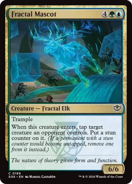 Fractal Mascot, Secrets of Strixhaven — Magic: The Gathering card