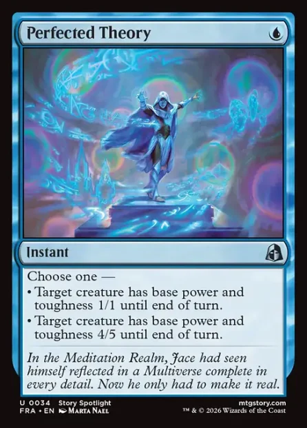 Perfected Theory, Reality Fracture — Magic: The Gathering card
