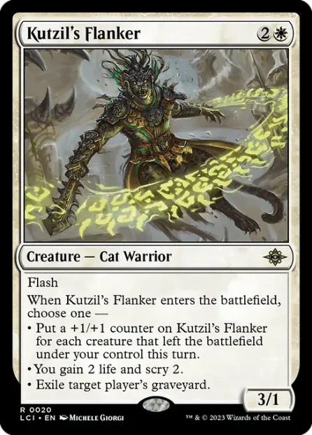 Kutzil's Flanker, The Lost Caverns of Ixalan — Magic: The Gathering card