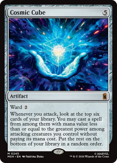 Cosmic Cube, Marvel Super Heroes — Magic: The Gathering card