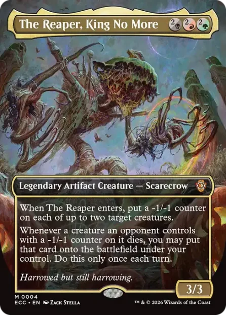 The Reaper, King No More, Lorwyn Eclipsed Commander — Magic: The Gathering card
