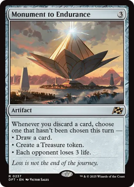 Monument to Endurance, Aetherdrift — Magic: The Gathering card