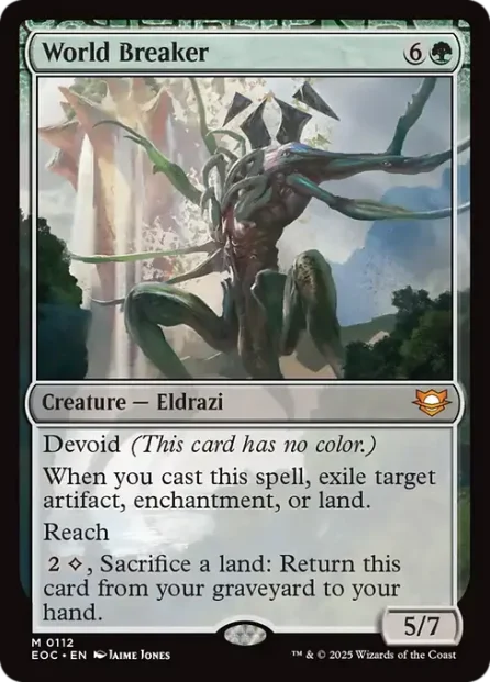 World Breaker, Edge of Eternities Commander — Magic: The Gathering card