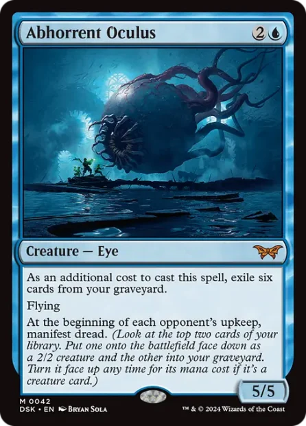 Abhorrent Oculus, Duskmourn: House of Horror — Magic: The Gathering card