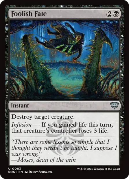 Foolish Fate, Secrets of Strixhaven — Magic: The Gathering card