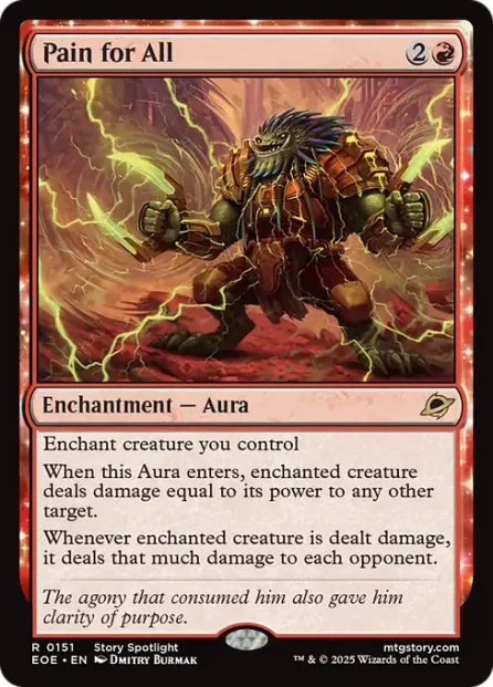 Pain for All, Edge of Eternities — Magic: The Gathering card