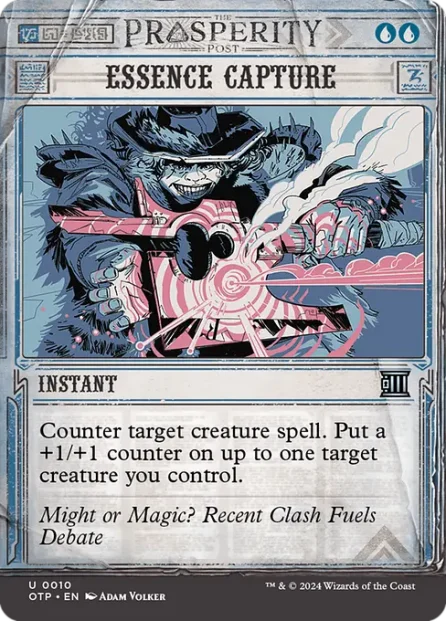 Essence Capture, Breaking News — Magic: The Gathering card