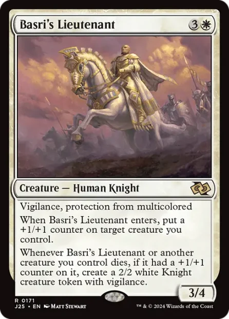 Basri's Lieutenant, Foundations Jumpstart — Magic: The Gathering card