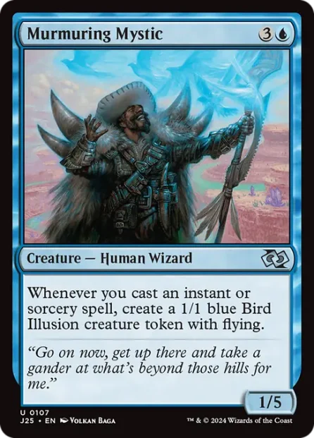 Murmuring Mystic, Foundations Jumpstart — Magic: The Gathering card