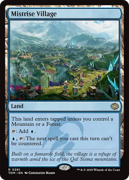 Mistrise Village, Tarkir: Dragonstorm — Magic: The Gathering card